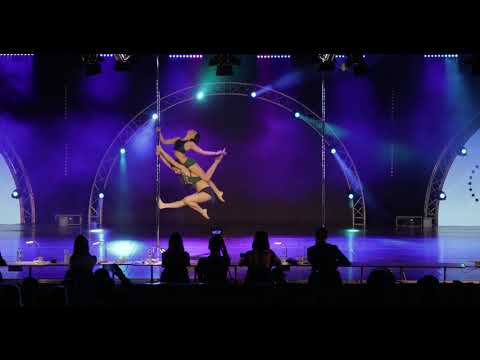 Milica Jevtić & Kristina Pavlekić - 2nd place Elite Mixed category - POLE STARS 2018
