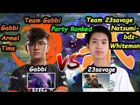 TNC Gabbi [Faceless Void] Monster Carry vs Fnatic 23savage [Kunkka] Dota 2 7.22 Pro Gameplay