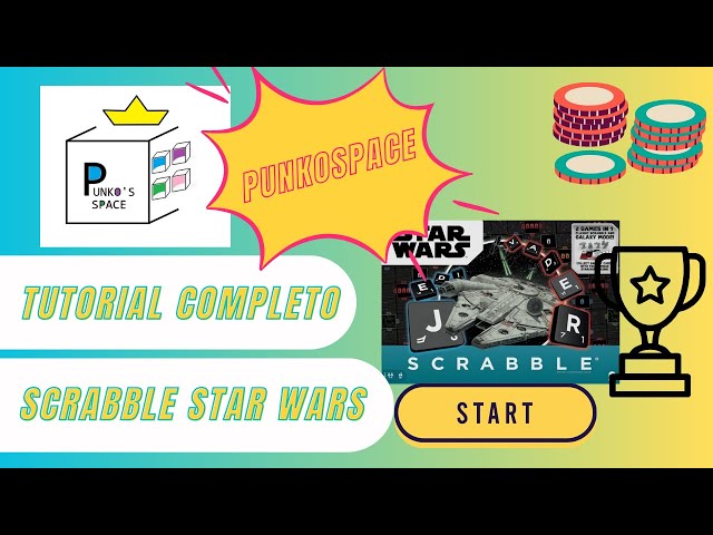 Vídeo relacionado con Mattel Games HBN60 - Juego de Mesa de Scrabble Star Wars, Juegos Familiares y Juegos de Palabras, a Partir de 10 años