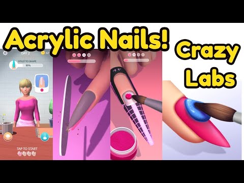 Acrylic Nails! Game By Crazy Labs Gameplay Walkthrough | (IOS - Android) - YouTube