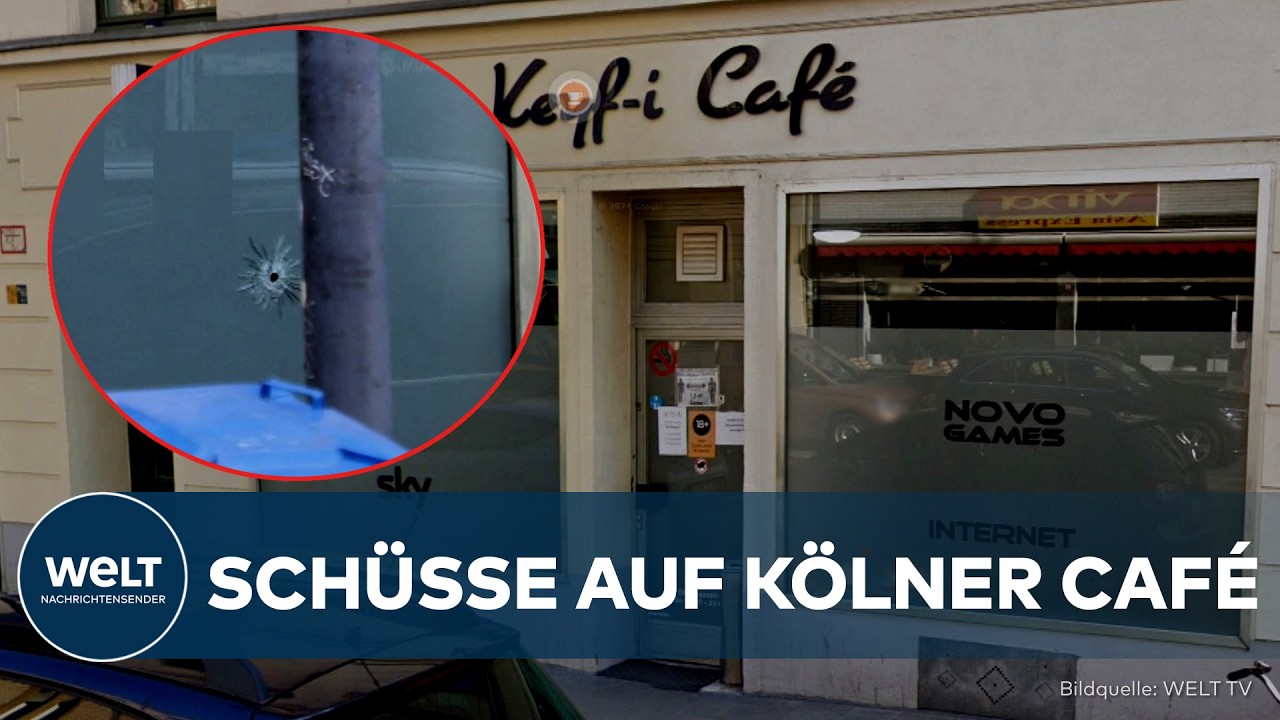 KÖLN: Schüsse auf türkisches Café – Polizei fahndet nach Täter nach Großeinsatz in der Südstadt