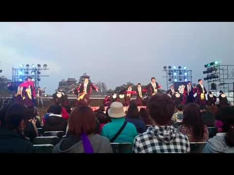 看護学科 2016年3月 第10回火の国yosakoi祭 ホスト演舞「階 -日々、軌跡-」