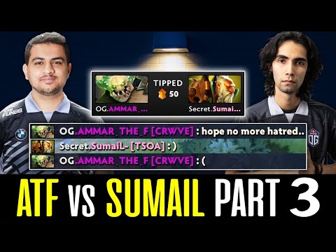 AMMAR vs SUMAIL (Part 3) - "Hope no more hatred" DOTA 2