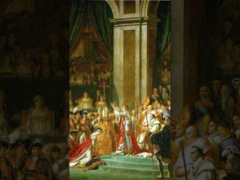 The Coronation of Napoleon Bonaparte! #napoleon #art #history
