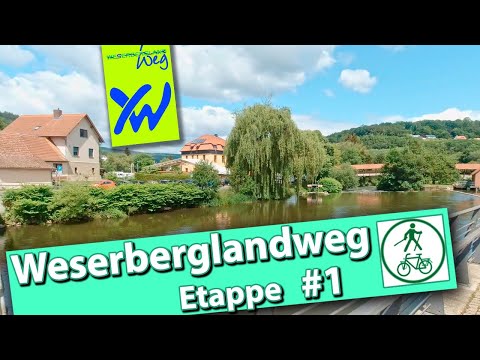 Weserberglandweg 1. Etappe | von Hann. Münden nach Veckerhagen | Wanderung | 20 Km |