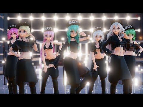 【MMD】 BTS 방탄소년단 - Dope 쩔어 【1080p 60fps】