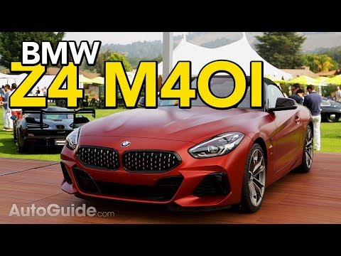 2019 BMW Z4 M40i Official Debut - 2018 Monterey Car Week