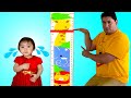 Baby Maddie Wants To Be Taller To Play With Ballpit Jumper Playhouse Toy For Kids