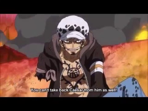 Law to Doffy - "You Can't Take Down the Strawhats!"