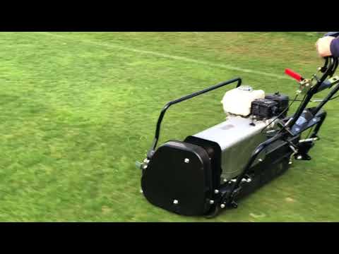 ALLETT BUFFALO 34 - Tosaerba elicoidale per campo sportivo - Prova in campo fatta ad inizio Marzo