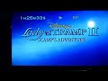 Lady The Tramp 1955 VHS 98 Closing THX