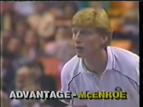 Boris Becker vs McEnroe Final   Atlanta 1986   01 11