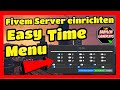 Fivem Server Einrichten # 304 // Easy Time Menu // Einfügen & Installieren Tutorial ESX