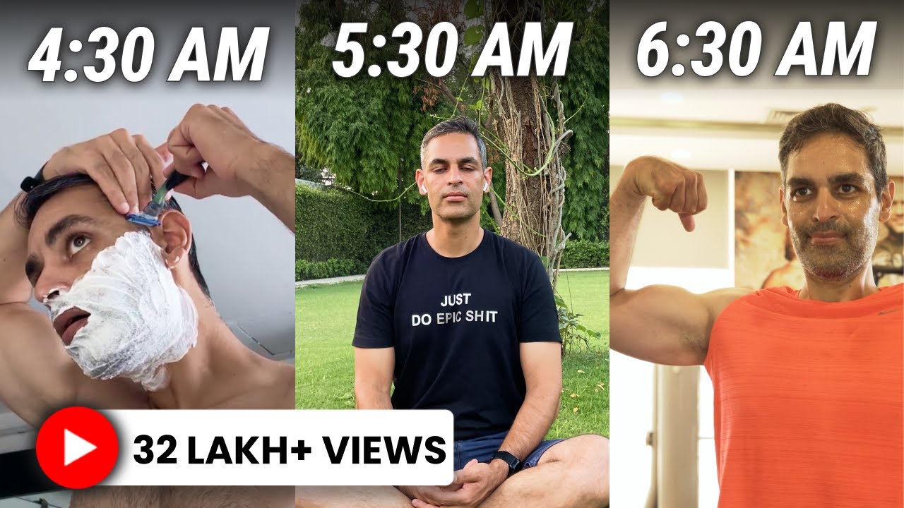 Own Your Morning: Powerful Daily Routine! | Routines of HIGHLY SUCCESSFUL People! | Warikoo Hindi