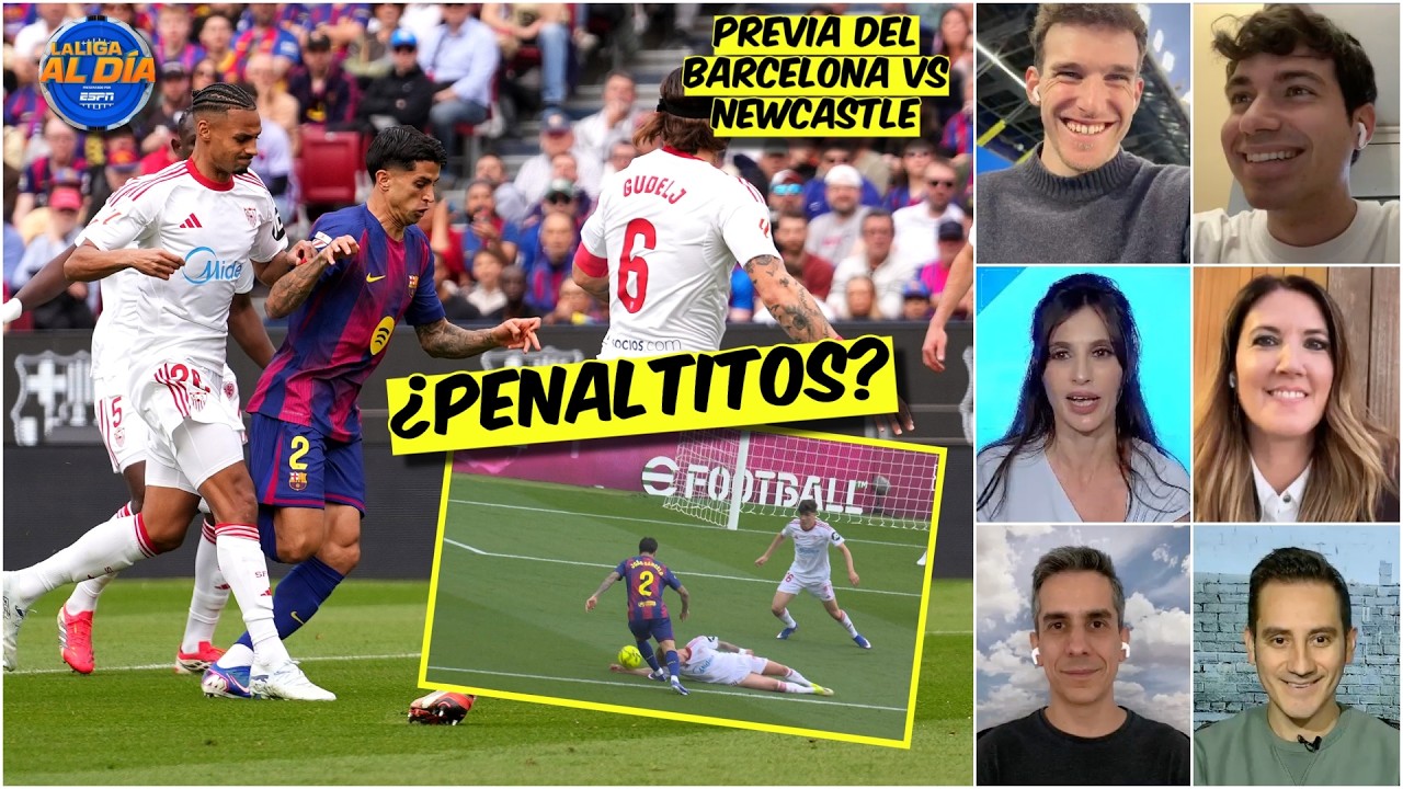 ¿HUBO POLÉMICA en la GOLEADA DEL BARCELONA? Previa de Champions League | La Liga al Día