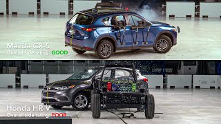 Honda HR-V vs Mazda CX-5 – Crash Test – Poor R