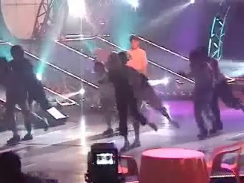 010612-001 RAIN 비 as backup dancer - JYP_Swing Baby_rehearsal (Mnet Showking M)