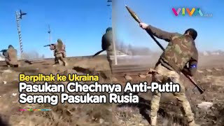 Download lagu Gaungkan Takbir, Pasukan Chechnya Pro Ukraina Baku Tembak dengan Rusia mp3