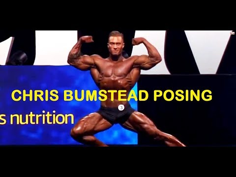 CHRIS BUMSTEAD POSING ROUTINE! MUST WATCH!!