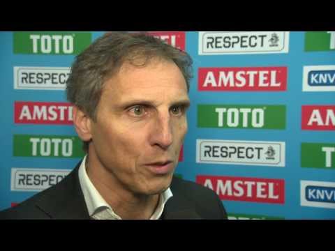 Reactie Anton Janssen na afloop van N.E.C. - FC Utrecht