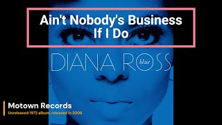 Diana Ross (Blue) - Ain&#39;t Nobody&#39;s Business (Karaoke)