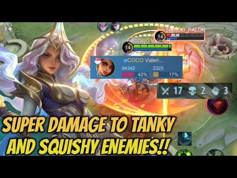 HOW ESMERALDA FULL DAMAGE CAN DESTROY SQUISHY AND TANKY HEROES!! | Mobile Legends