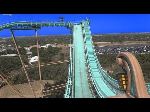 Front row point of view footage of Journey to Atlantis