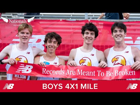 Boys 4x1 Mile Relay - New Balance Nationals Outdoor 2024
