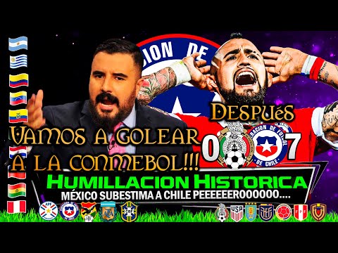 The DAY the Mexican press disdained Chile but KARMA ARRIVED 🔥 FUNNY REACTIONS 🏆