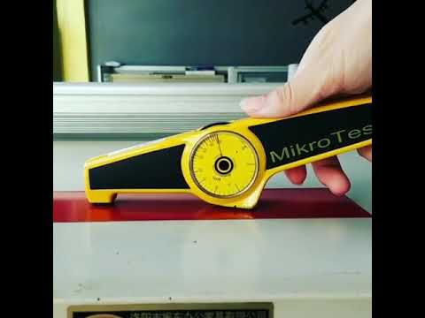 Red PPGI Steel samples paint test