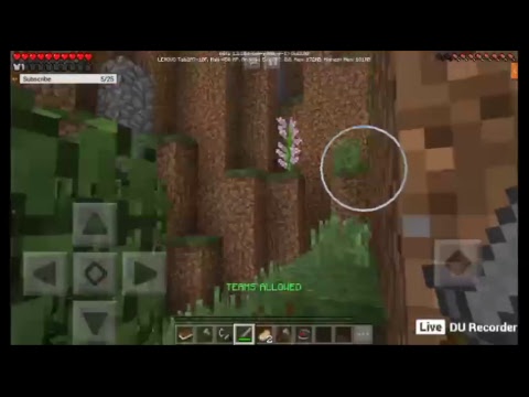 We're playing Minecraft Hunger Games!