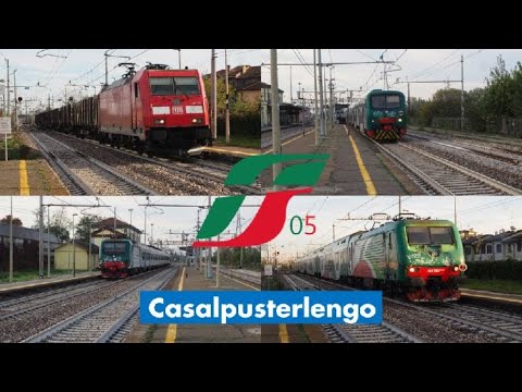 [Tra Strombazzate e Transiti in stazione a Casalpusterlengo] - Tutti i Treni di Casalpusterlengo