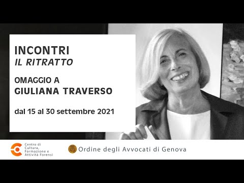 Incontri - il ritratto: omaggio a Giuliana Traverso