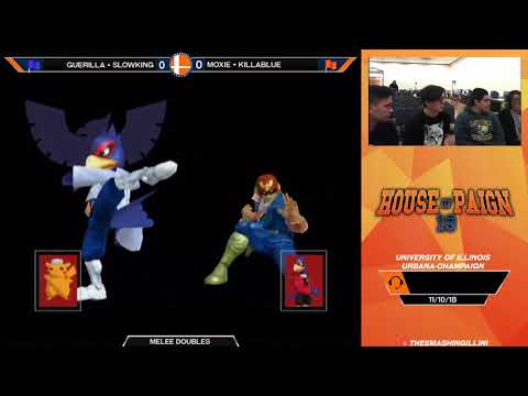 [HOP 19] Killablue + Moxie (R) vs. Guerilla + Slowking (B) SSBM Doubles