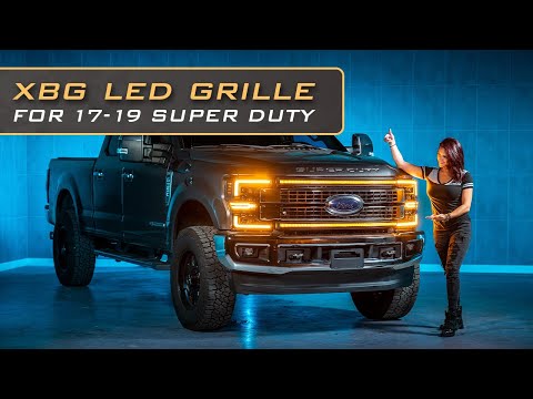 2017-2019 Superduty XBG DRL LED Grille | Install and Review | Morimoto Lighting