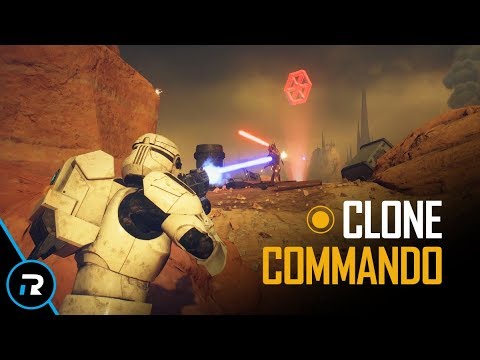 Star Wars Battlefront 2 - Clone Commando Gameplay + Abilities