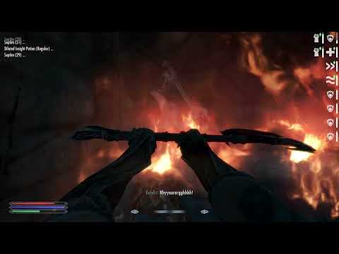 Vile Knight Ep 40 - Labyrinthian and other bugs (Skyrim Requiem 3/b/f/jTweaks)