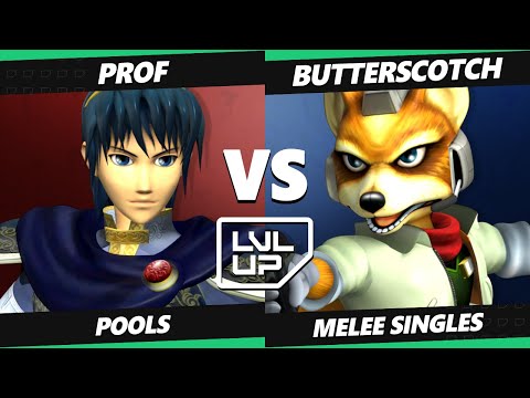 LVL UP EXPO 2023 - prof (Marth) Vs. Butterscotch (Fox) SSBM Melee Tournament