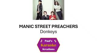 MANIC STREET PREACHERS- Donkeys (Karaoke)