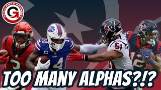 Do C.J. Stroud and the Houston Texans have TOO MANY “alphas” at WR??