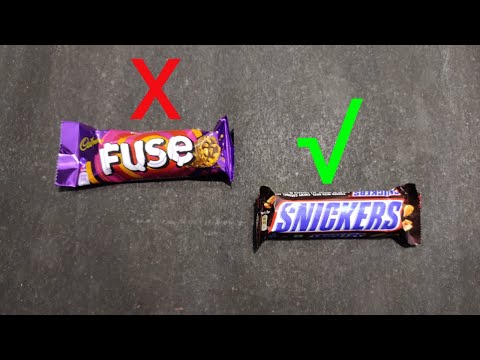 Cadbury FUSE Vs Snickers | Cadbury | FUSE | Snickers| PopPop Tv