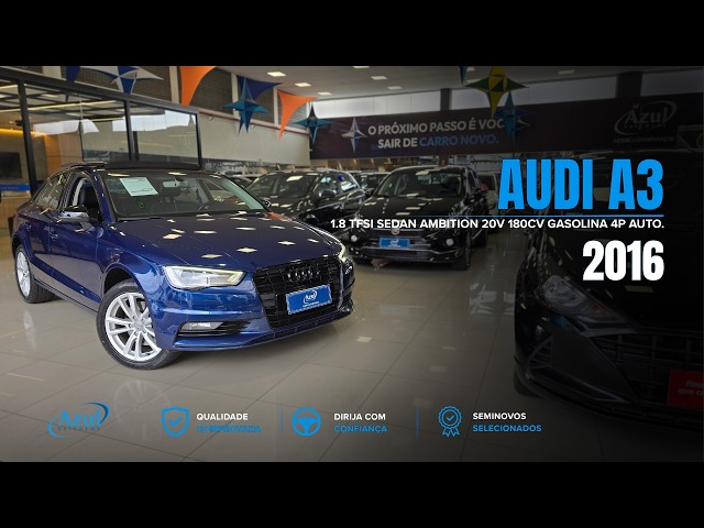 Vídeo AUDI A3 2.0 TFSI SEDAN AMBITION 16V GASOLINA 4P S-TRONIC