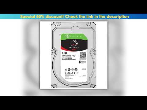 For Seagate IronWolf Pro NAS 4TB 7200RPM 128MB ST4000NE001 35 SATA Hard Drive Fast Ship