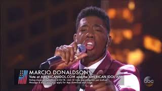 Marcio Donaldson Sings &quot;It&#39;s a Miracle&quot; by Barry Manilow - Top 14 - American Idol 2018