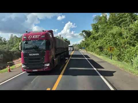 EP 195/26...Chegando na Divisa Paraná/São Paulo. Serra de Ocauçu/Marília.