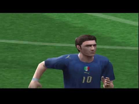 Italy 3 - 2 England - PES 6 [Pro Evolution Soccer 6]