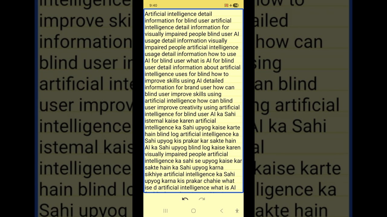 Breaking before using AI watch this very important for Blind artificial intelligence reality reveal 