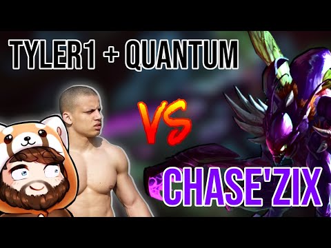 TYLER1 TARGET BANS MY SHACO SO I TEACH HIM A LESSON ft. Quantum