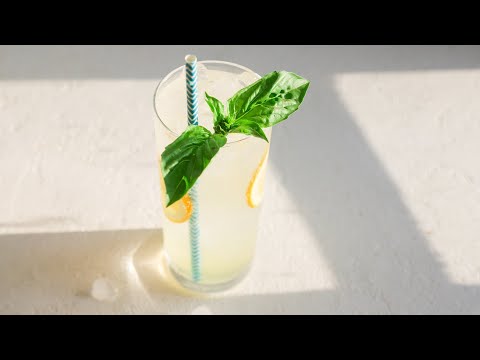 Basil Meyer Lemon Vodka Collins Recipe