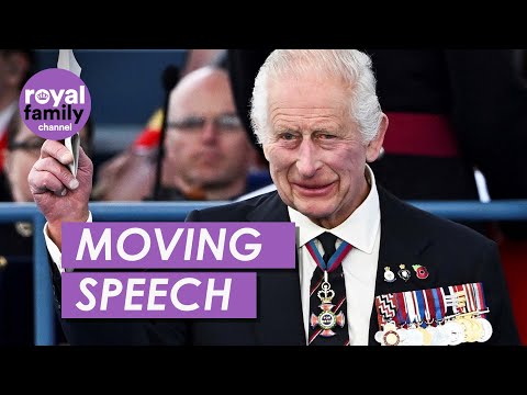 King Charles' Touching Speech at D-Day 80th Anniversary Event